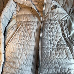 Nike  men’s Gray Puffer Jacket